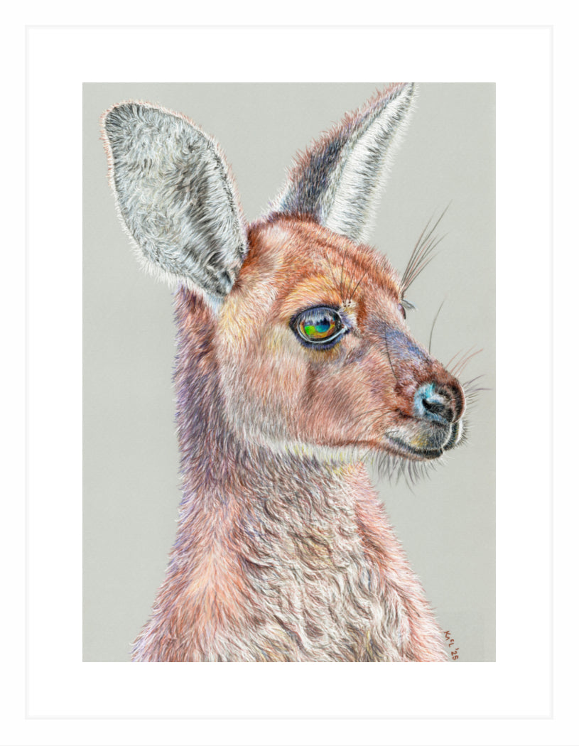 "Ready For The Day" Framed Fine Art Print