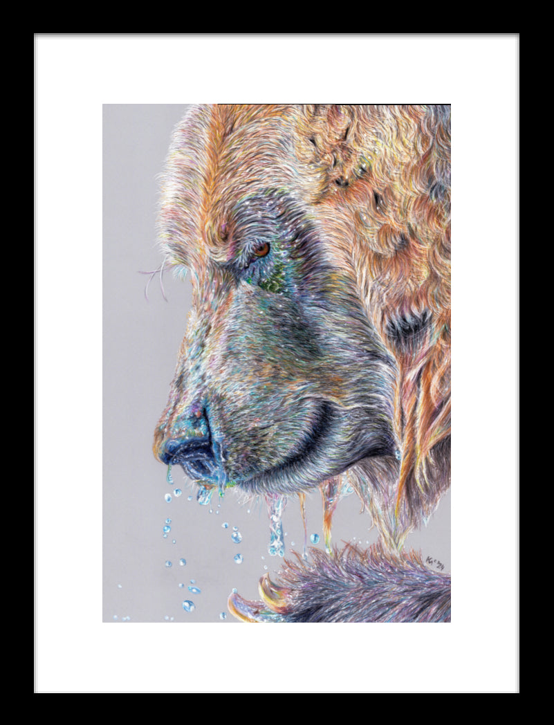 "Satisfaction" Framed Fine Art Print