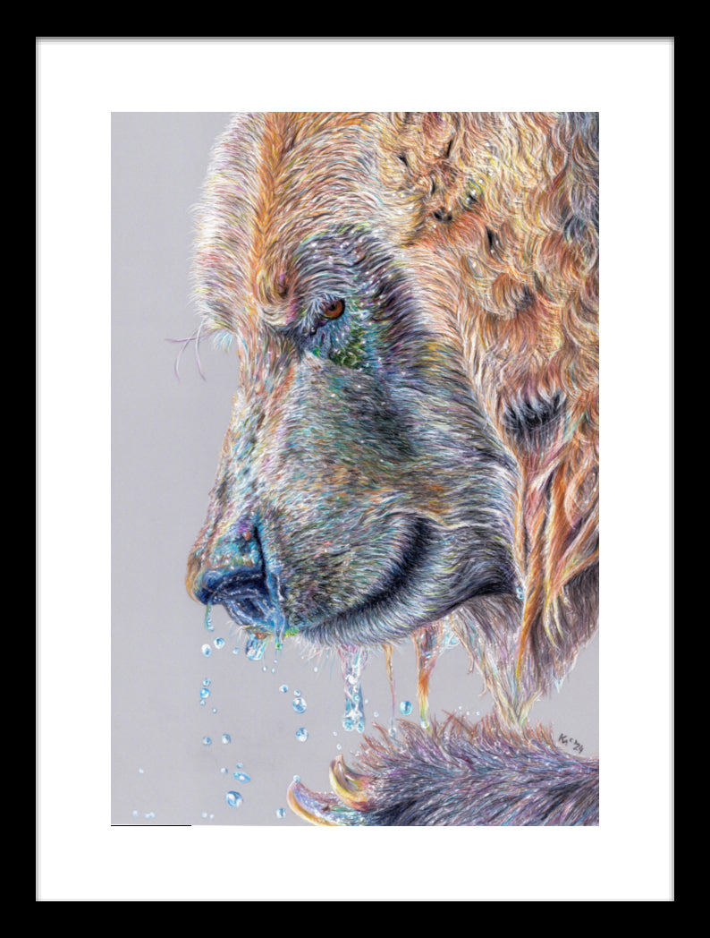 "Satisfaction" Framed Fine Art Print