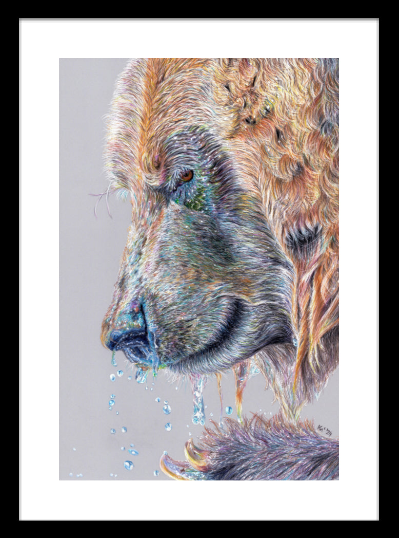 "Satisfaction" Framed Fine Art Print
