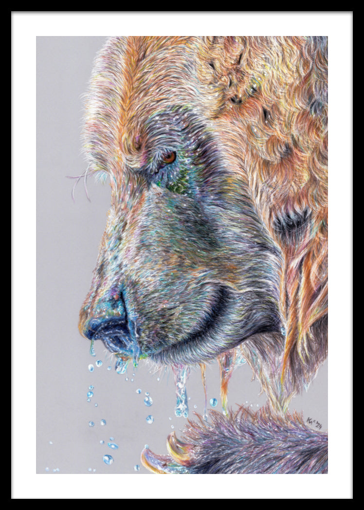 "Satisfaction" Framed Fine Art Print