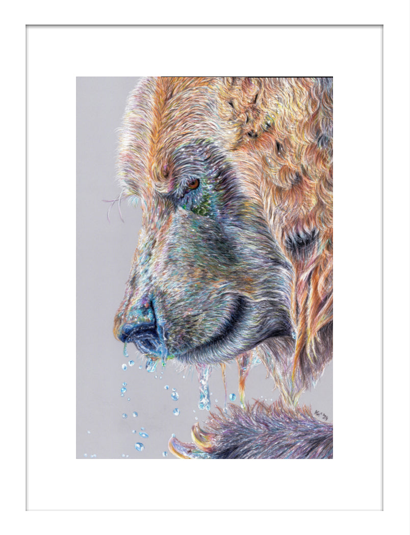 "Satisfaction" Framed Fine Art Print