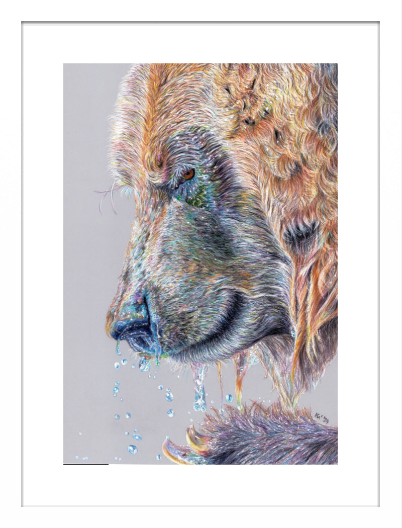 "Satisfaction" Framed Fine Art Print