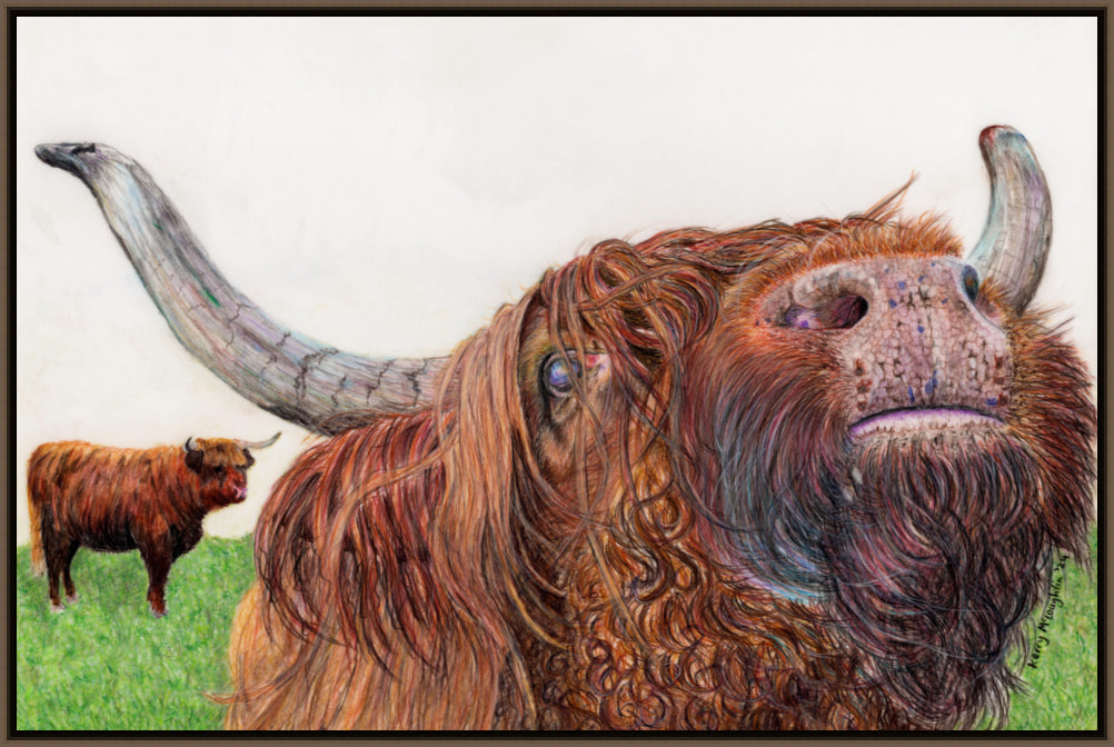 "Selfie" Canvas Print