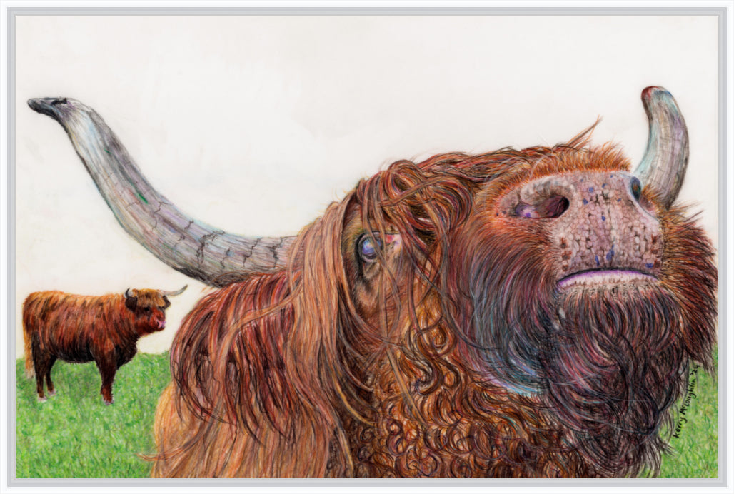 "Selfie" Canvas Print