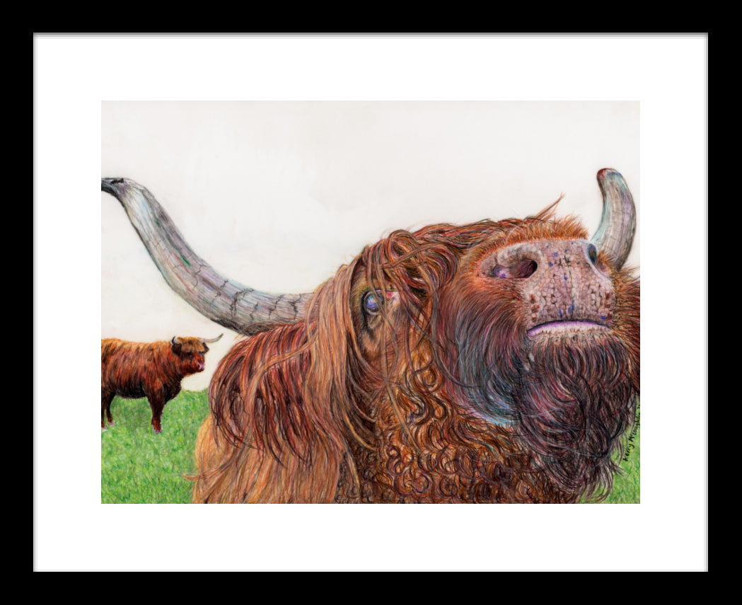 "Selfie" Framed Fine Art Print