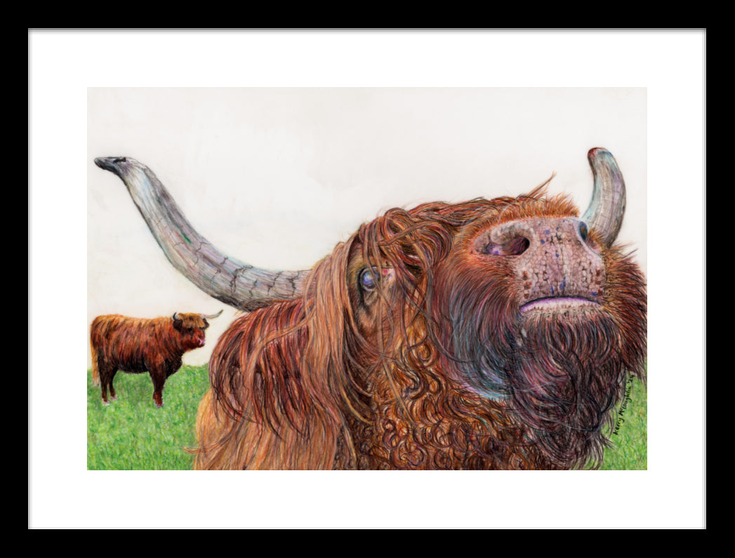 "Selfie" Framed Fine Art Print