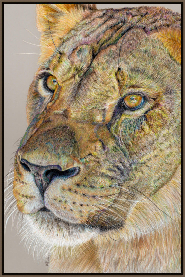 "Story Lines" Canvas Print