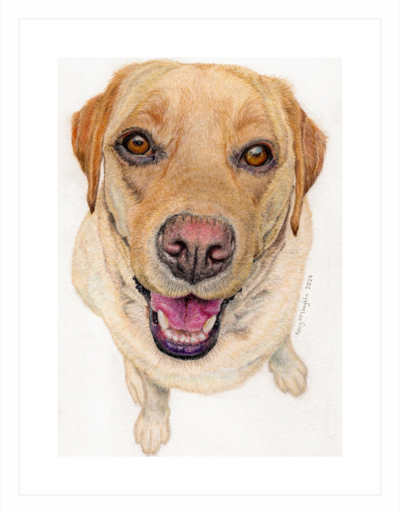 "Sunny" Framed Fine Art Print