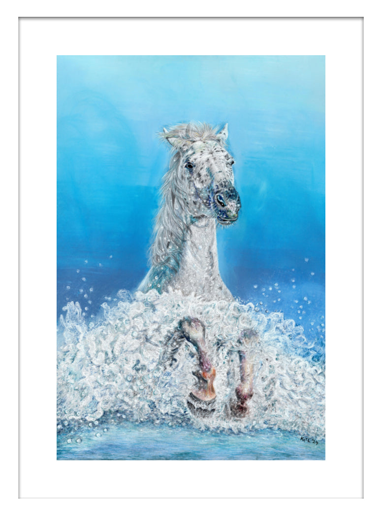 "Swifty" Framed Fine Art Print