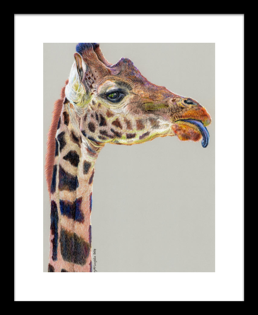 "Teenager" Framed Fine Art Print