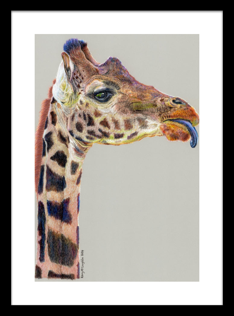 "Teenager" Framed Fine Art Print