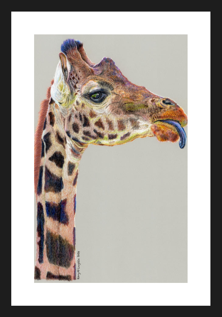 "Teenager" Framed Fine Art Print