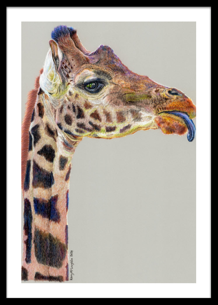 "Teenager" Framed Fine Art Print