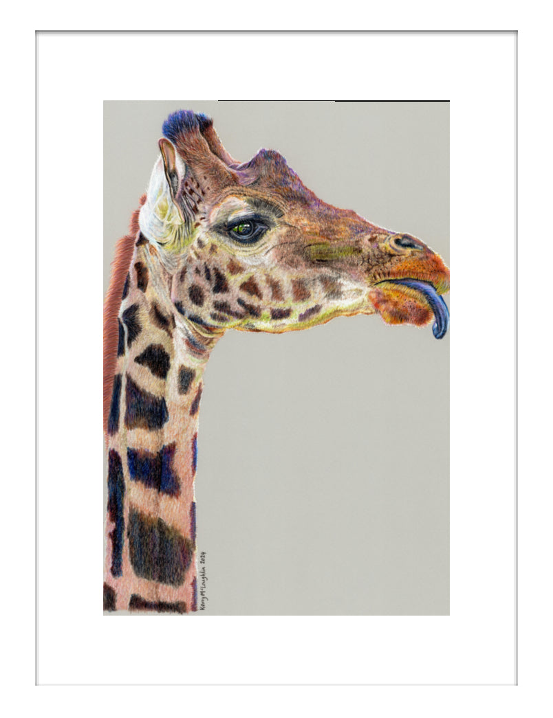 "Teenager" Framed Fine Art Print