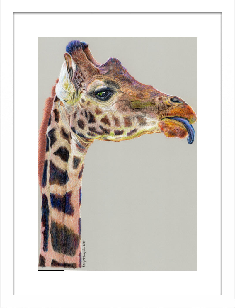 "Teenager" Framed Fine Art Print