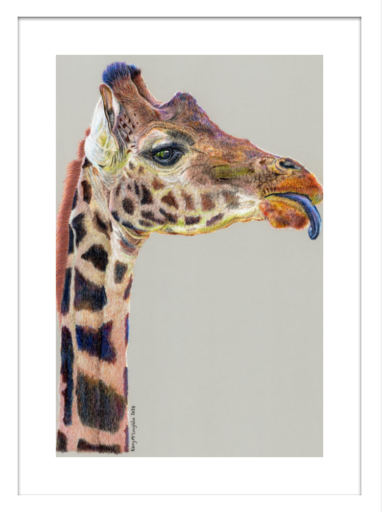 "Teenager" Framed Fine Art Print