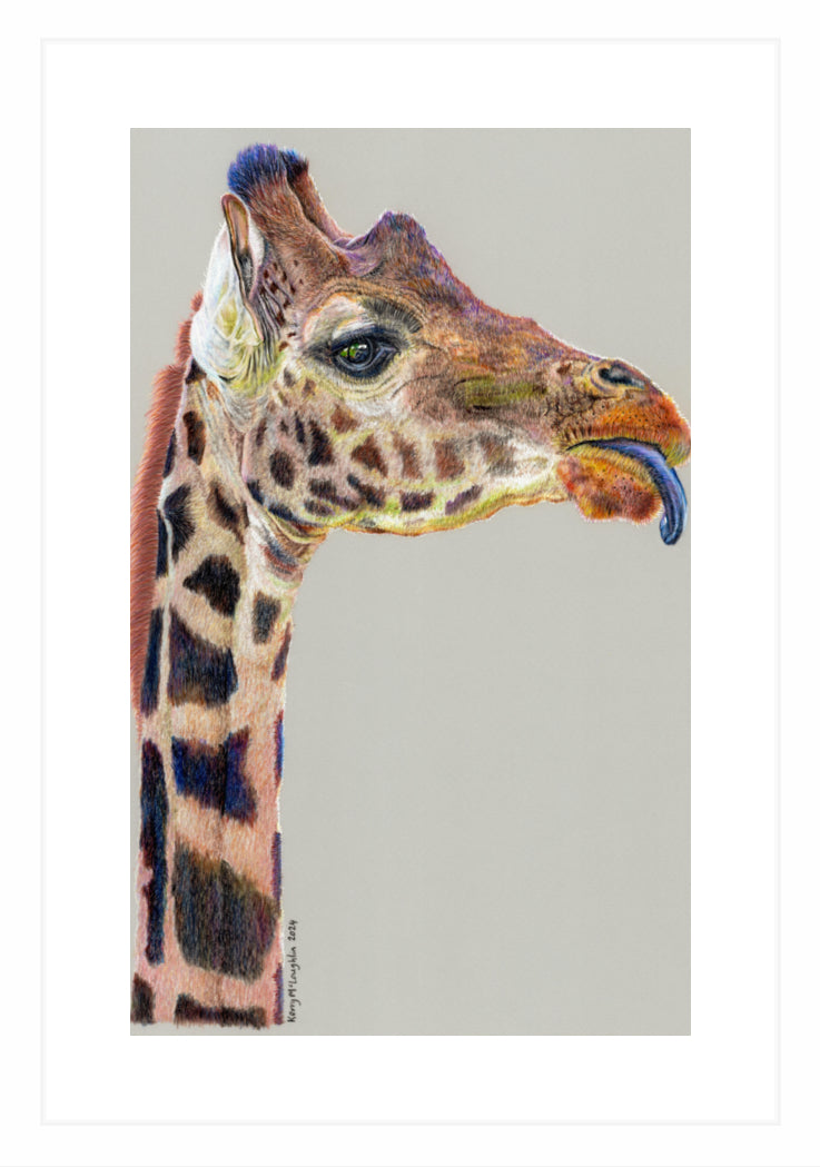 "Teenager" Framed Fine Art Print