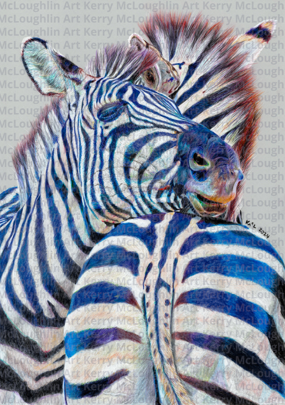 "I’ll Scratch Yours" Framed Fine Art Print