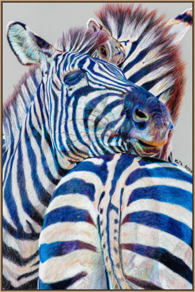 "I’ll Scratch Yours" Canvas Print