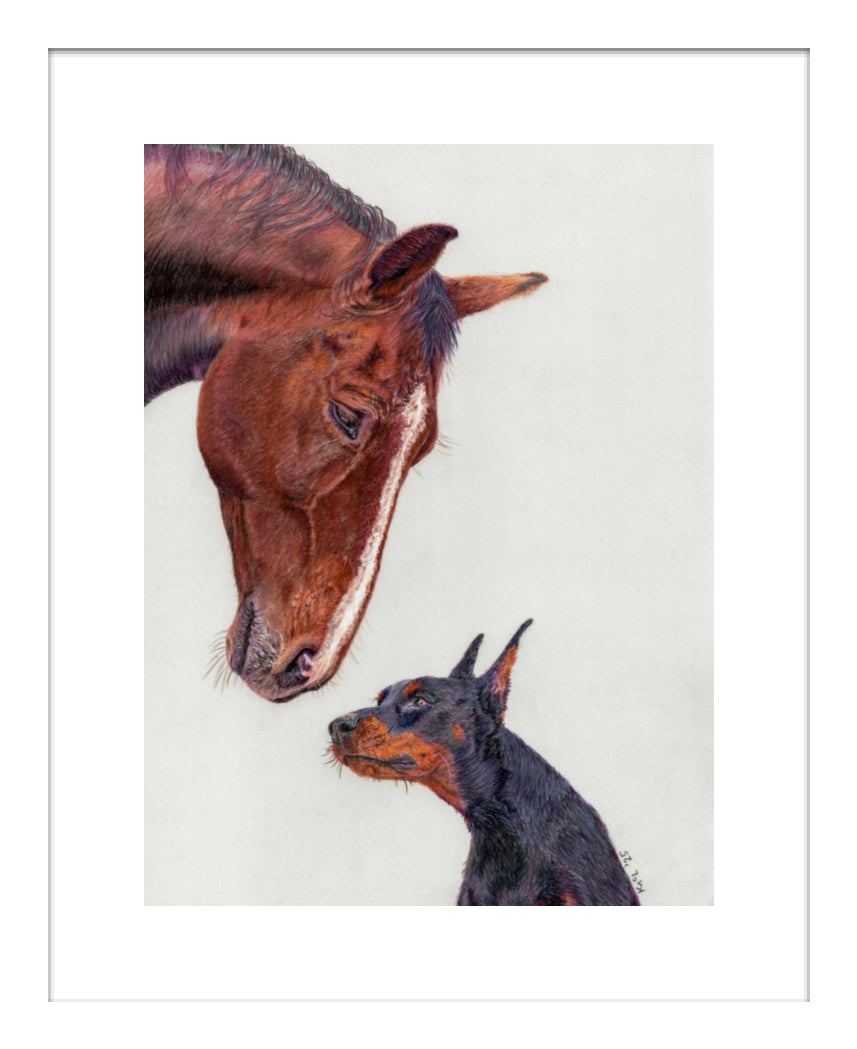 "Aspirations" Framed Fine Art Print