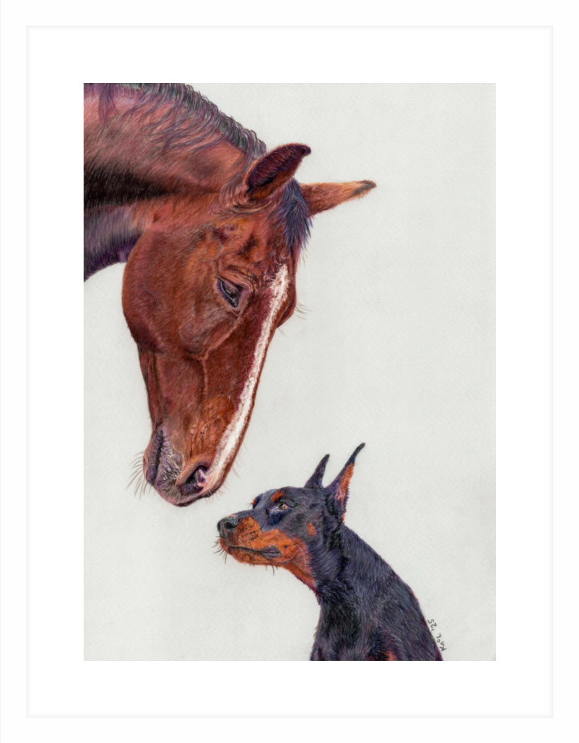 "Aspirations" Framed Fine Art Print