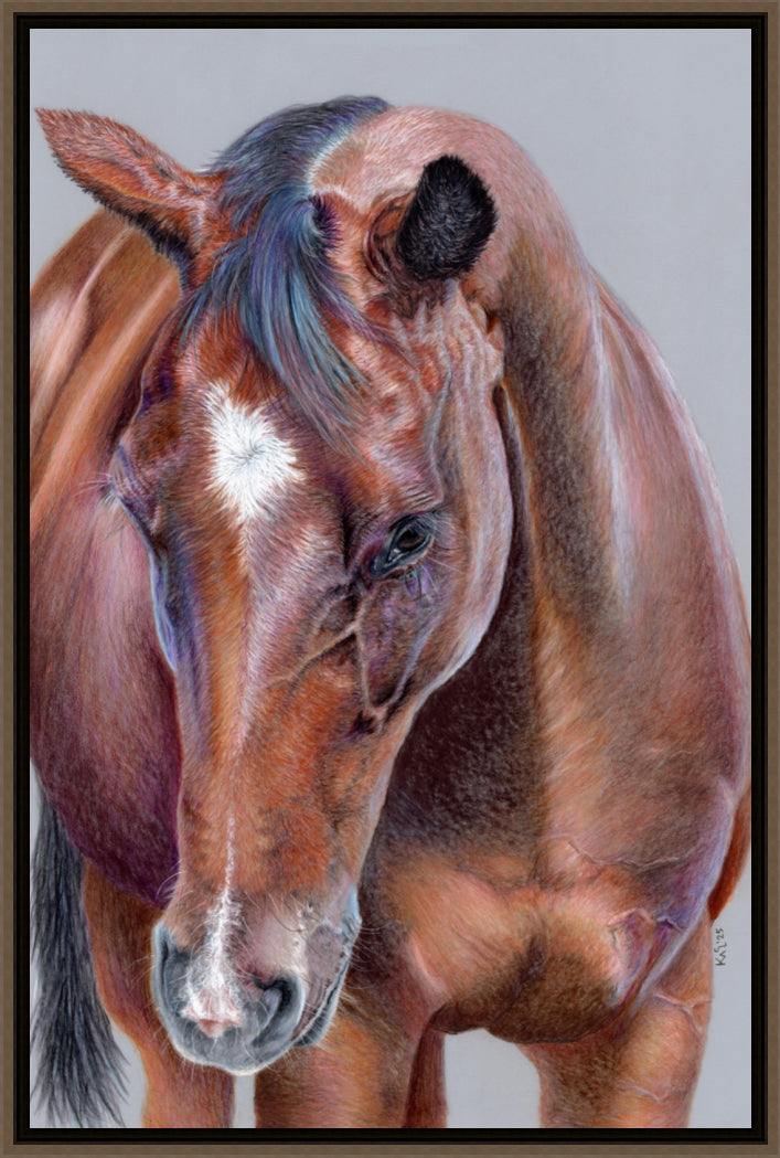 "Beauty At Bay" Canvas Print