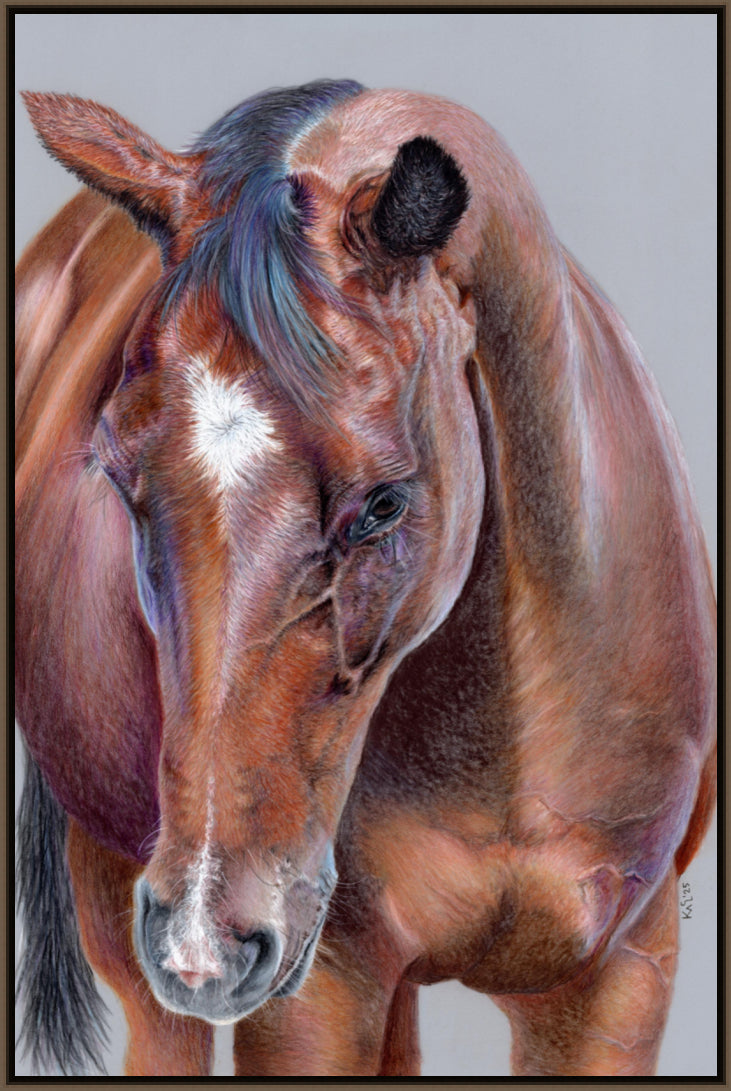 "Beauty At Bay" Canvas Print