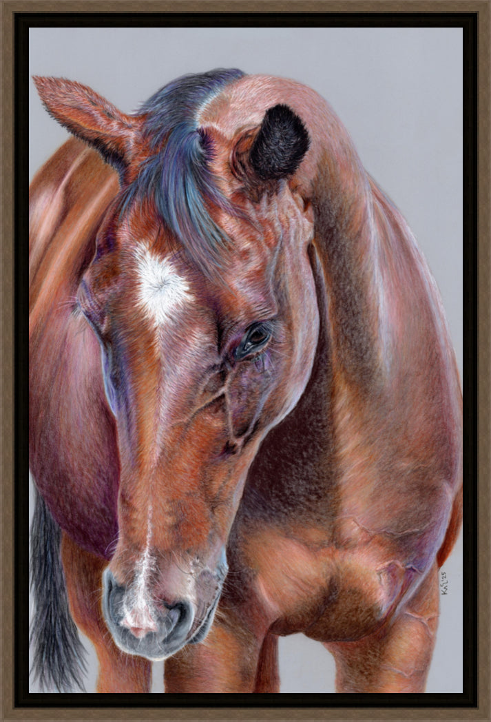 "Beauty At Bay" Canvas Print