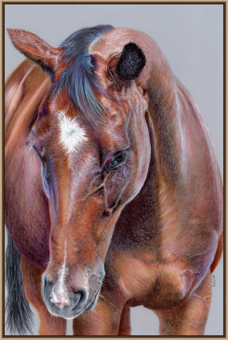 "Beauty At Bay" Canvas Print