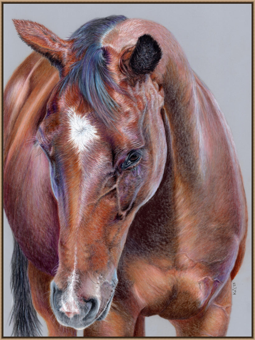 "Beauty At Bay" Canvas Print