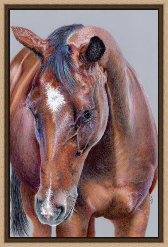 "Beauty At Bay" Canvas Print