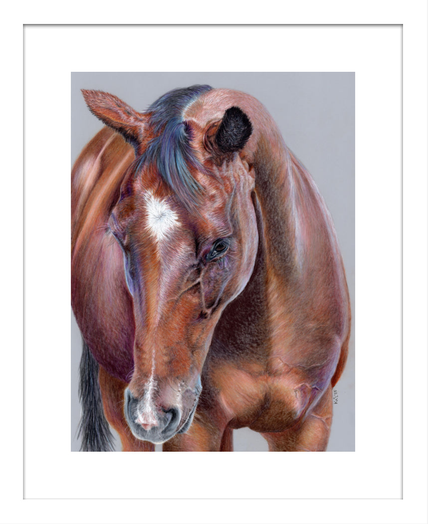 "Beauty At Bay" Framed Fine Art Print