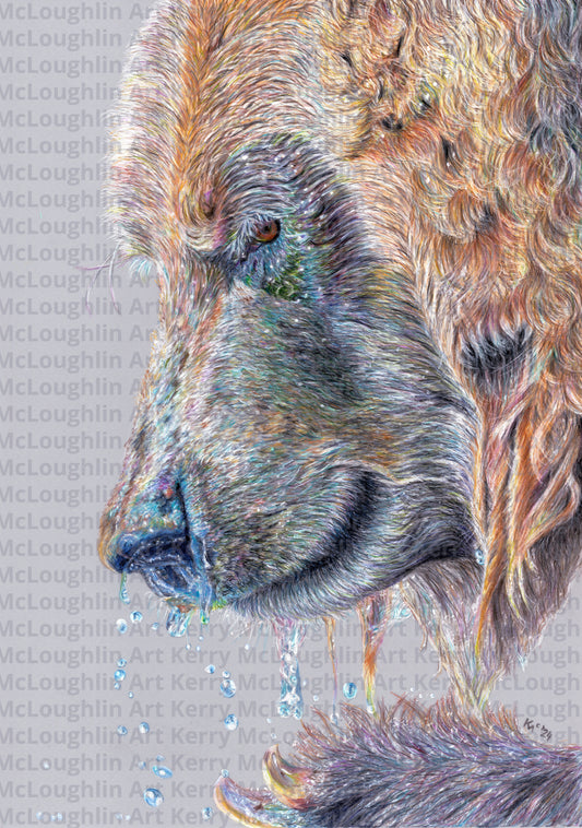 "Satisfaction" Unframed Fine Art Print