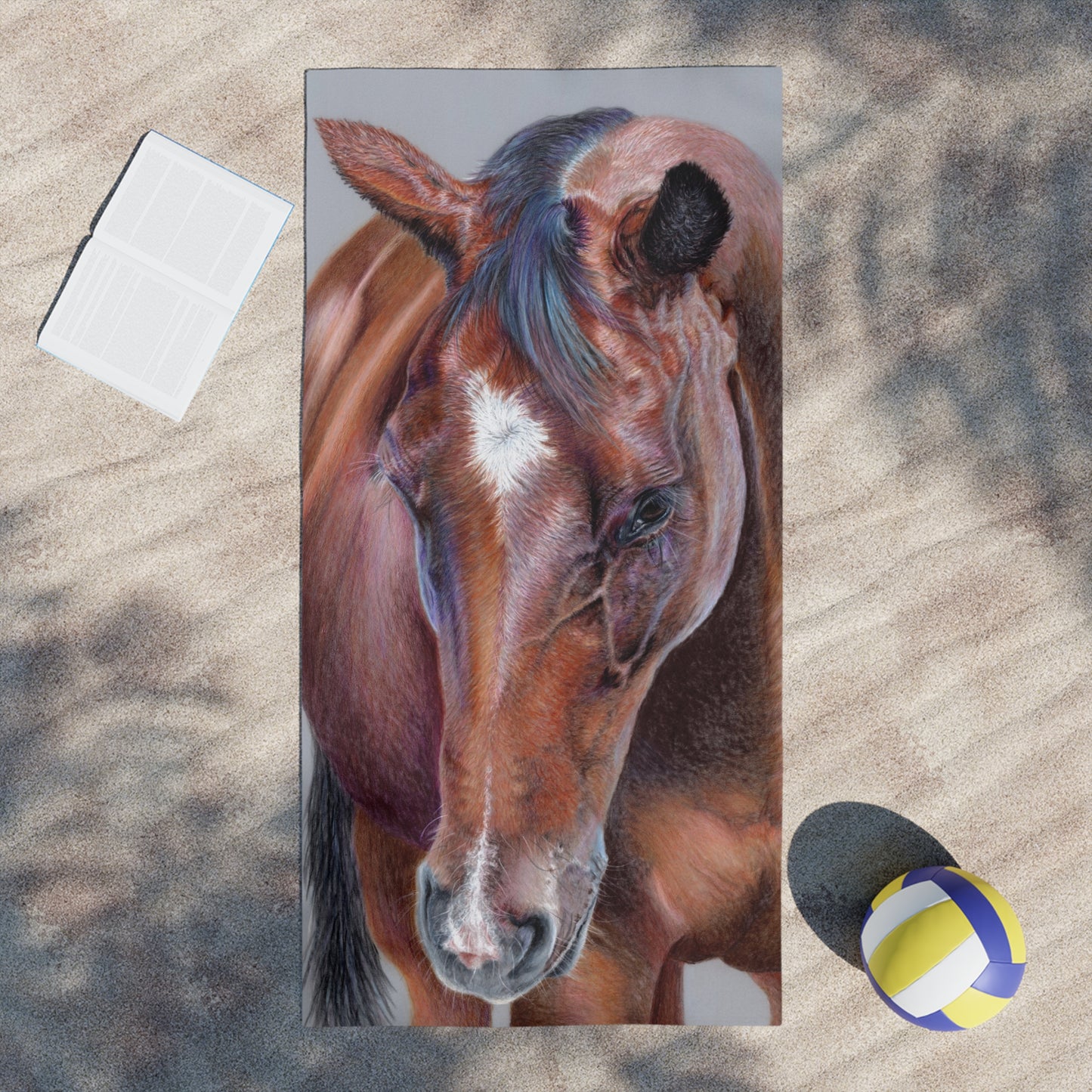 Beauty At Bay Beach Towel