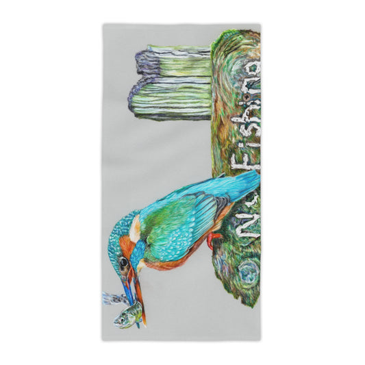 Criminal Beach Towel