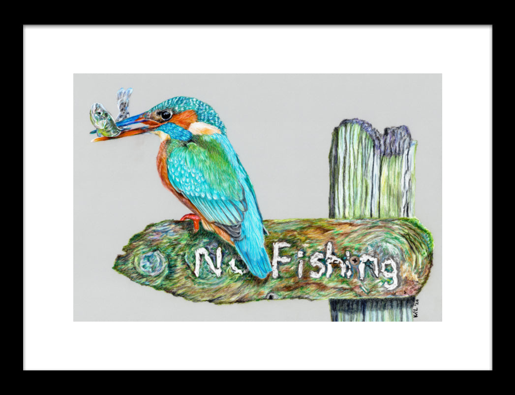 "Criminal" Framed Fine Art Print