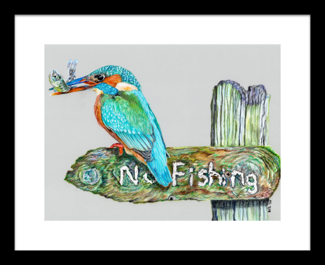 "Criminal" Framed Fine Art Print