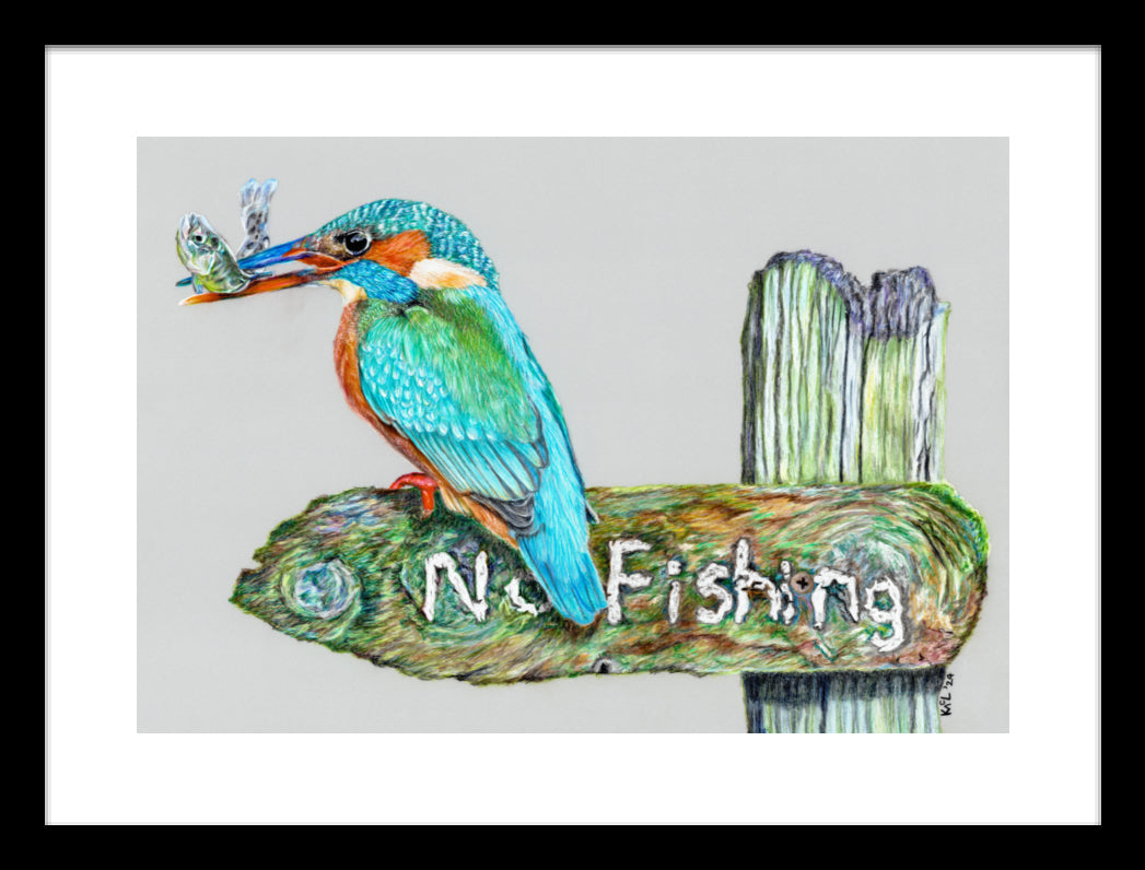 "Criminal" Framed Fine Art Print