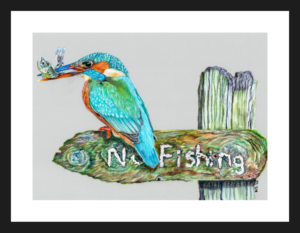 "Criminal" Framed Fine Art Print