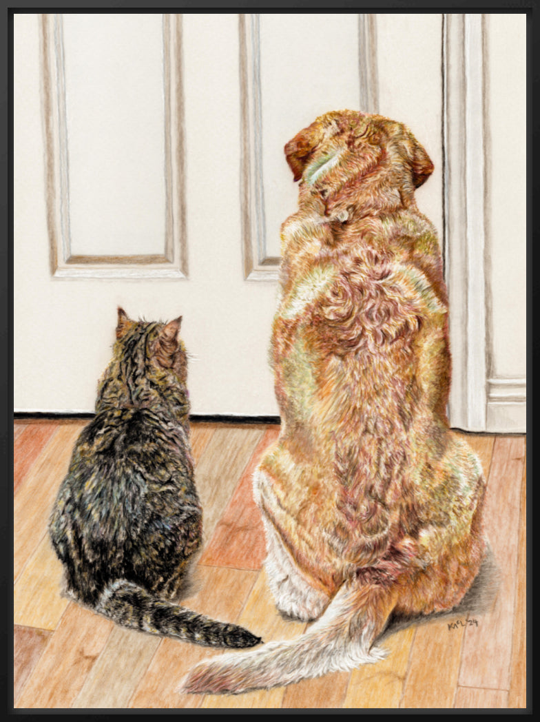 "Daddy's Home" Canvas Print