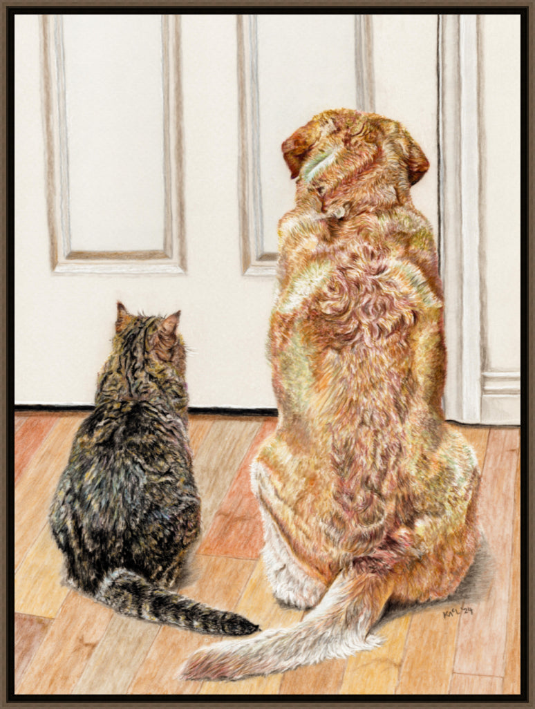 "Daddy's Home" Canvas Print