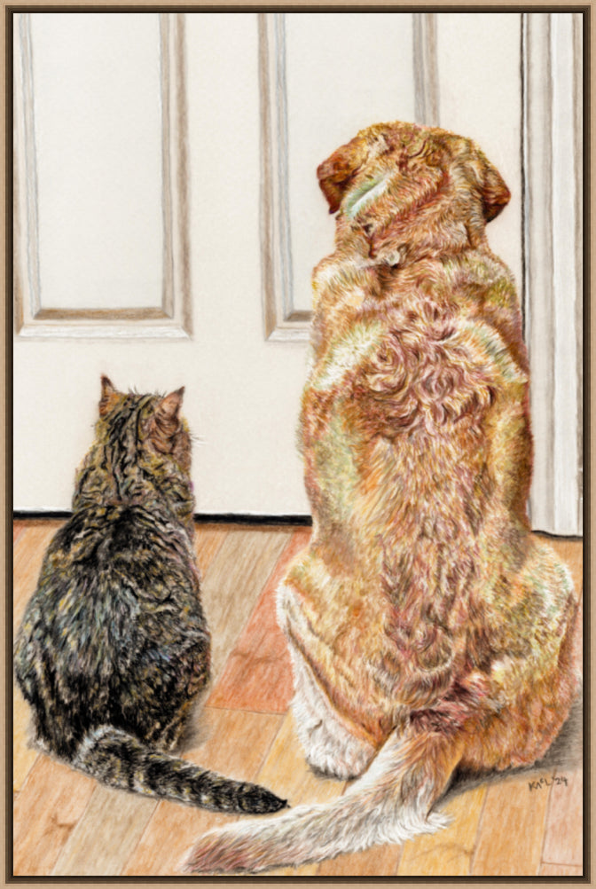 "Daddy's Home" Canvas Print