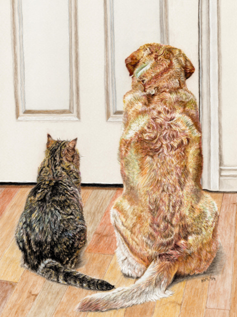 "Daddy's Home" Canvas Print