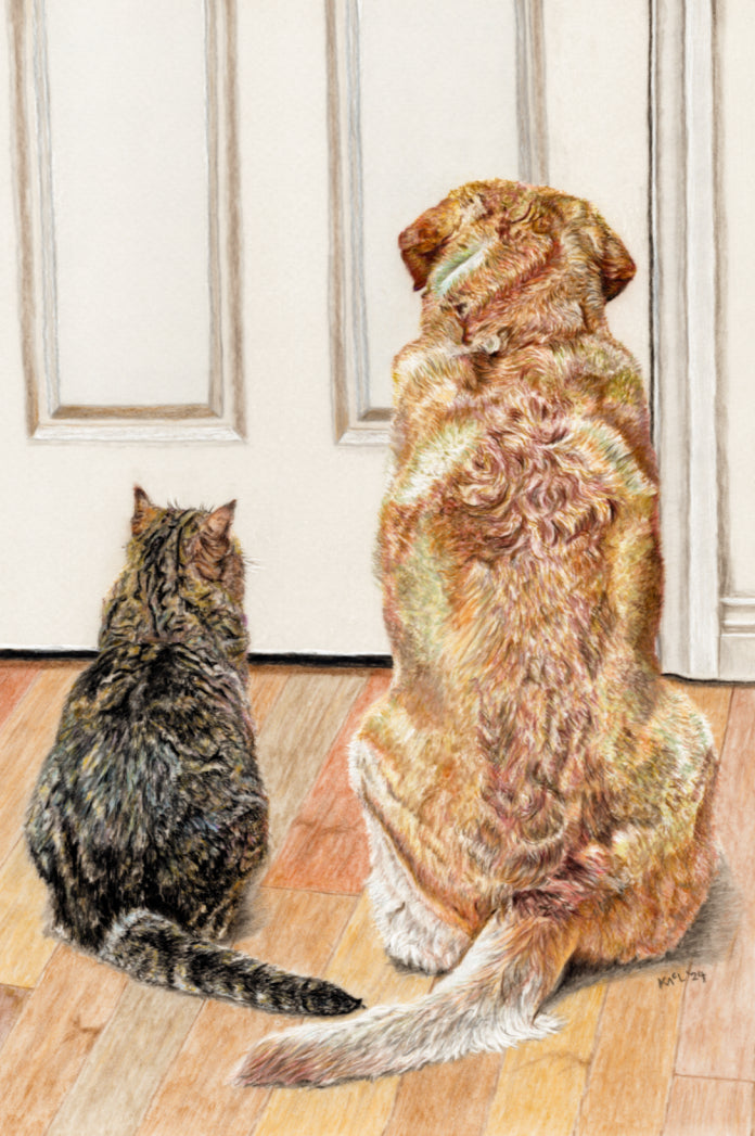 "Daddy's Home" Canvas Print