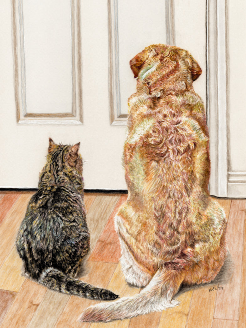 "Daddy's Home" Canvas Print