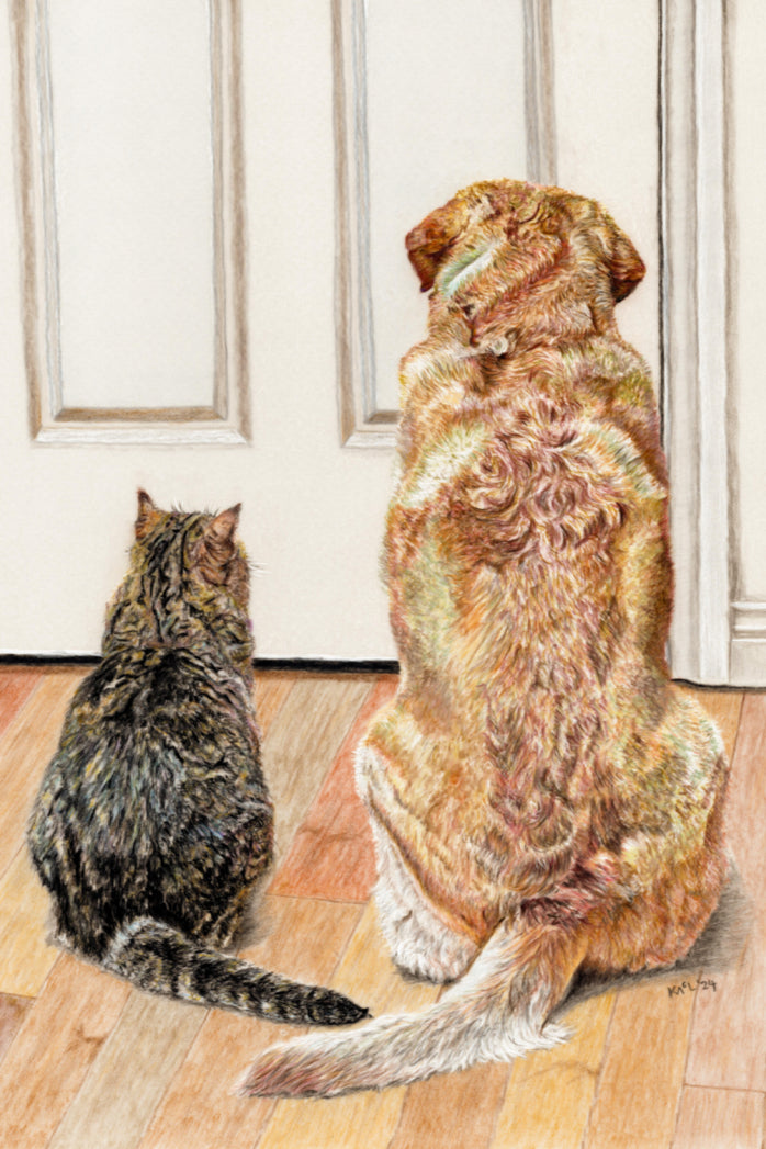 "Daddy's Home" Canvas Print