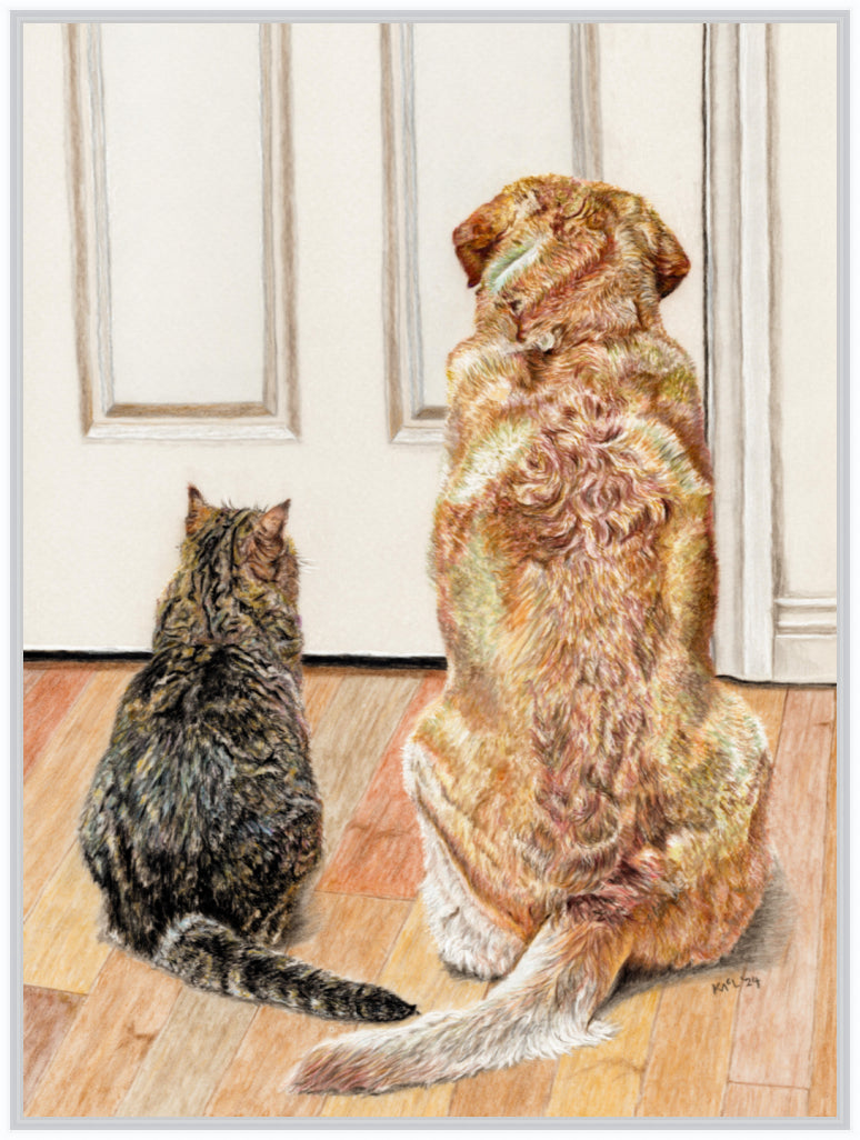 "Daddy's Home" Canvas Print