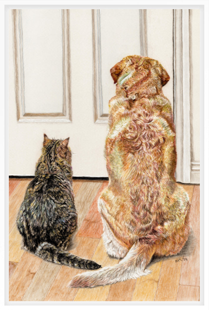 "Daddy's Home" Canvas Print