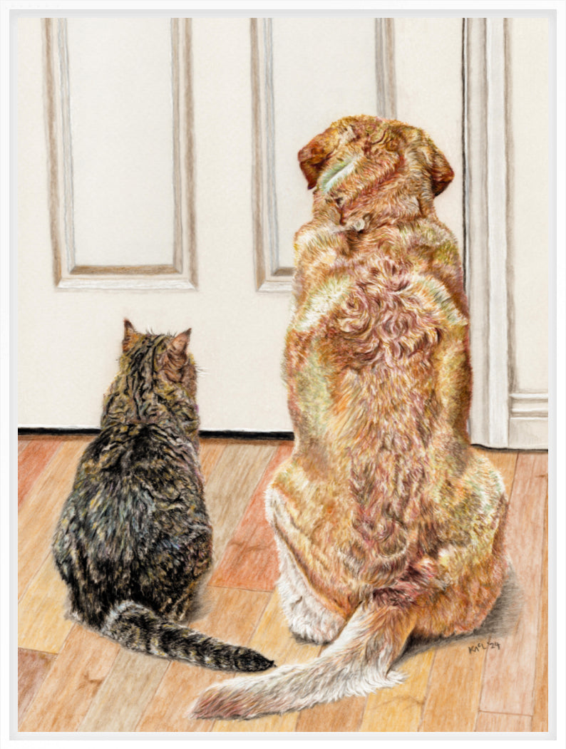 "Daddy's Home" Canvas Print